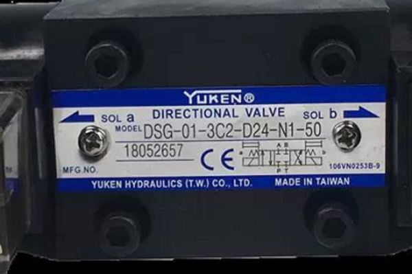 YUKEN油研電磁閥DSG-01-3C4-D24-N1-50、MSW-03-X-40型號(hào)解析，詳細(xì)參數(shù)